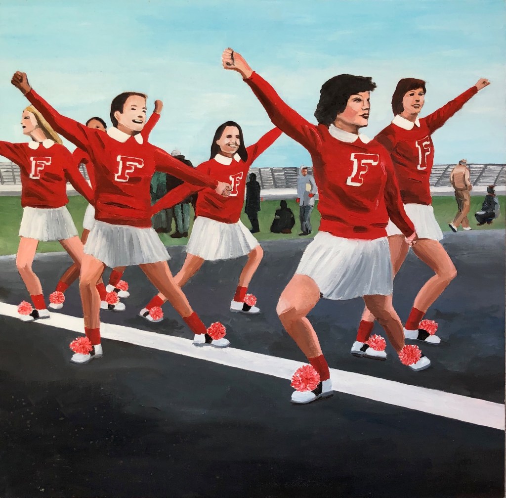 Freeport Long Island Red Devils
oil on plywood
22x22