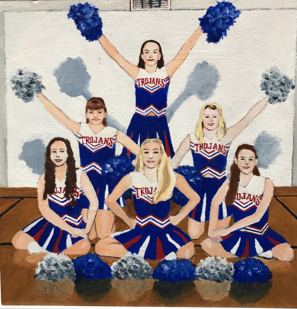 Trojans
acrylic on plywood
9 x 9 in.